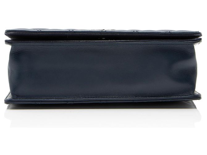 Gabrielle Borsa Chanel Ballerine Medium Flap in pelle di agnello Nero - vista 4