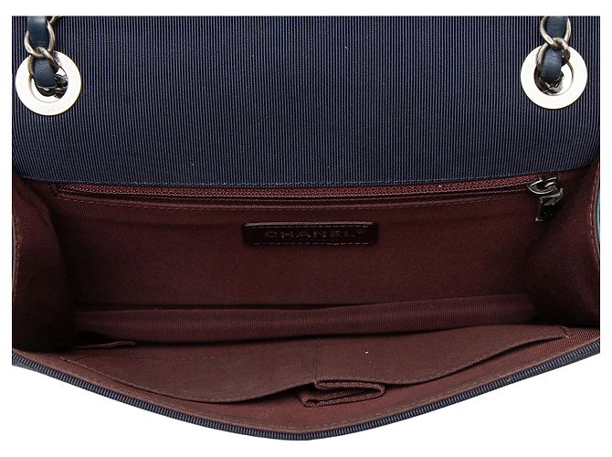 Gabrielle Borsa Chanel Ballerine Medium Flap in pelle di agnello Nero - vista 7