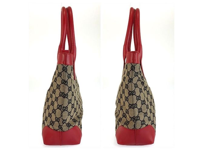 Borsa Tote Gucci GG Canvas Multicolore - vista 7