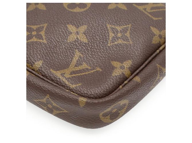 Louis Vuitton Monogram Pochette Accessoires Castaño - vista 3