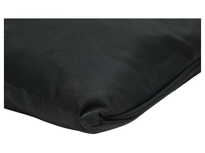 Borsa monospalla Prada con placca logo Triangle Nero - vista 4