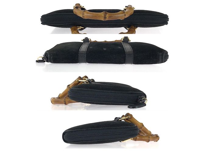 Gucci Vintage Bamboo Langbeutel - Ansicht 10