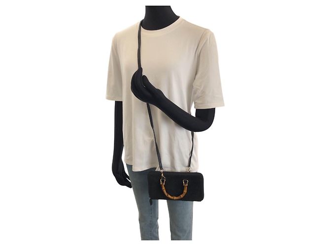 Gucci Vintage Bamboo Langbeutel - Ansicht 8