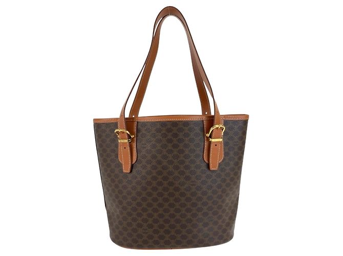 Céline Celine Macadam Tote Bag Braun - Ansicht 2