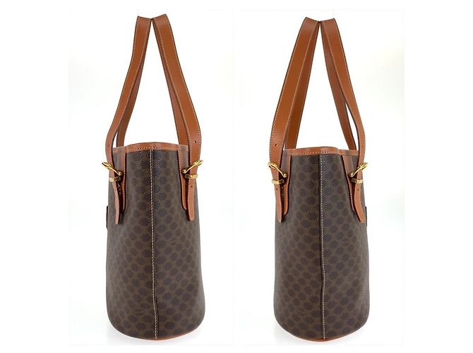 Céline Celine Macadam Tote Bag Braun - Ansicht 7