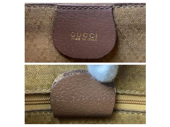 Zaino Gucci Bamboo Marrone - vista 3