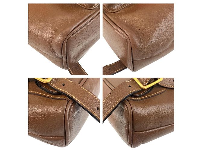 Zaino Gucci Bamboo Marrone - vista 4