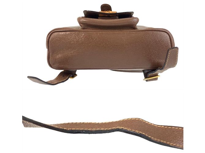 Zaino Gucci Bamboo Marrone - vista 7