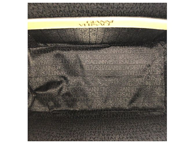 Bolsa Versace Sunburst com borlas Amarelo - vista 9