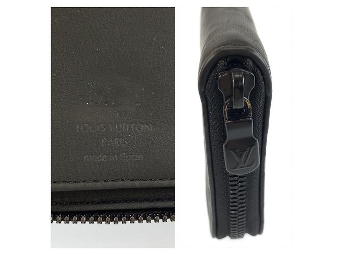 Louis Vuitton Zippy Vertical Monogram Shadow Negro - vista 3