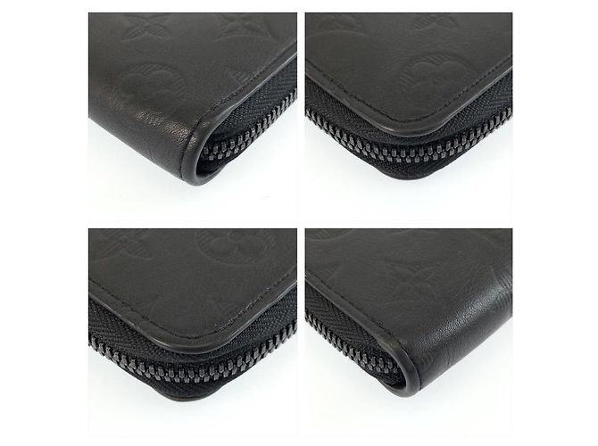 Louis Vuitton Zippy Vertical Monogram Shadow Negro - vista 7