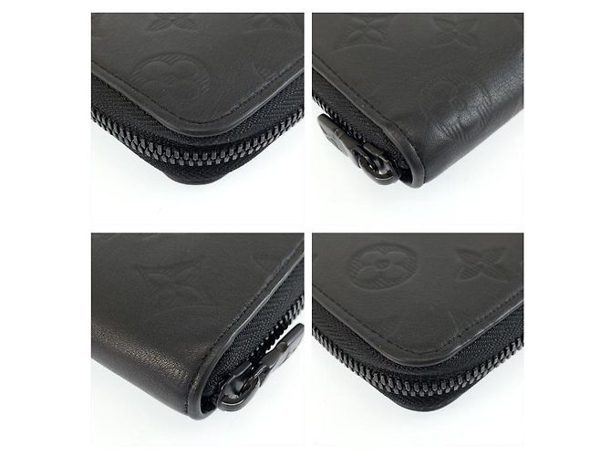 Louis Vuitton Zippy Vertical Monogram Shadow Negro - vista 8