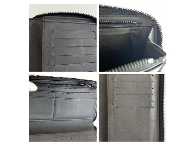 Louis Vuitton Zippy Vertical Monogram Shadow Negro - vista 9