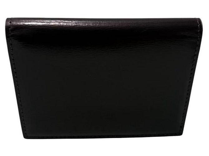 Céline Celine Triomphe Card Case Black - view 2