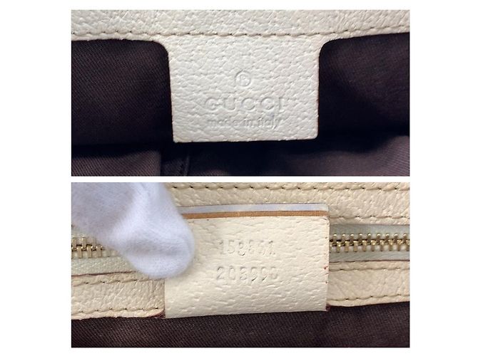Bolso Tote Gucci GG Canvas Castaño Beige - vista 3
