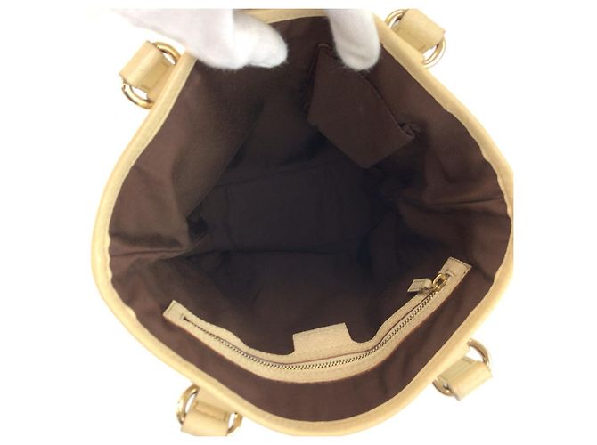 Bolso Tote Gucci GG Canvas Castaño Beige - vista 8