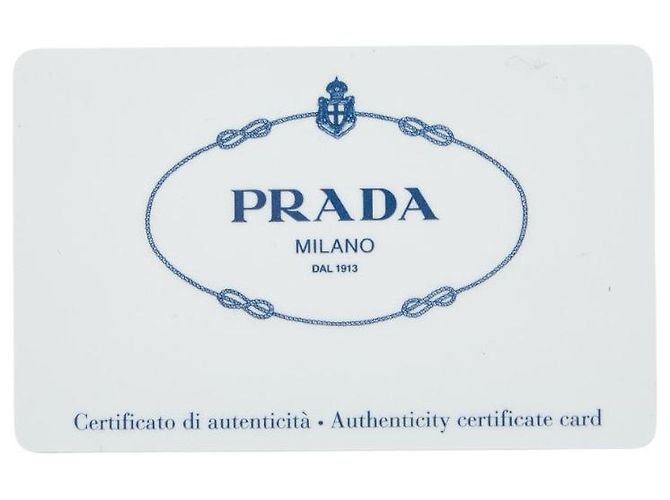 Portafoglio lungo con chiusura zip rotonda Prada 1M0506 Nero - vista 10