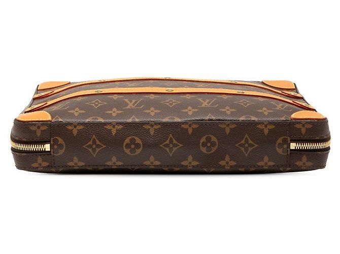 Bolso de hombro Louis Vuitton Messenger MM Castaño - vista 3