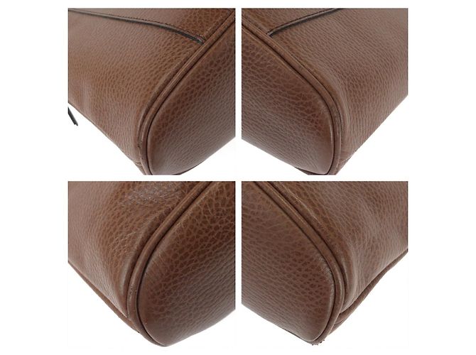 Autre Marque Borsa a tracolla Dior Old Dior CD Logo Marrone - vista 3