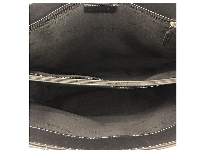 Bulgari Bvlgari Vintage 2way Tote Schwarz - Ansicht 9