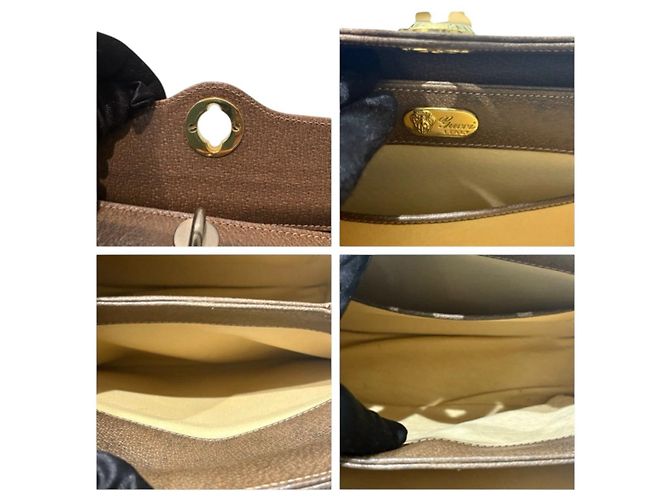 Borsa a mano Gucci in pelle di vitello Marrone - vista 8