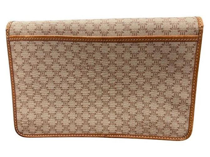 Céline Celine Macadam Schultertasche Braun - Ansicht 2