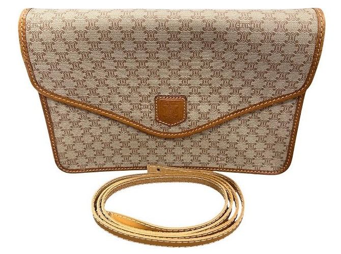 Céline Celine Macadam Schultertasche Braun - Ansicht 9
