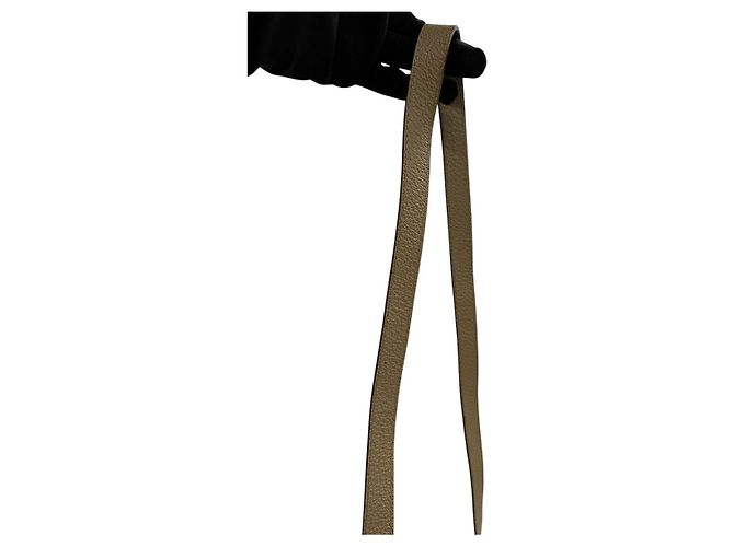 Borsa a tracolla Gucci Bamboo Marrone Beige - vista 9