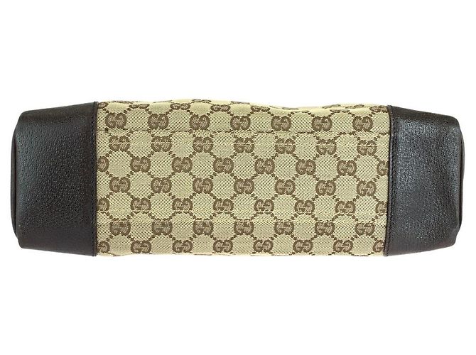 Borsa a tracolla Gucci GG Canvas 110054 Marrone - vista 10