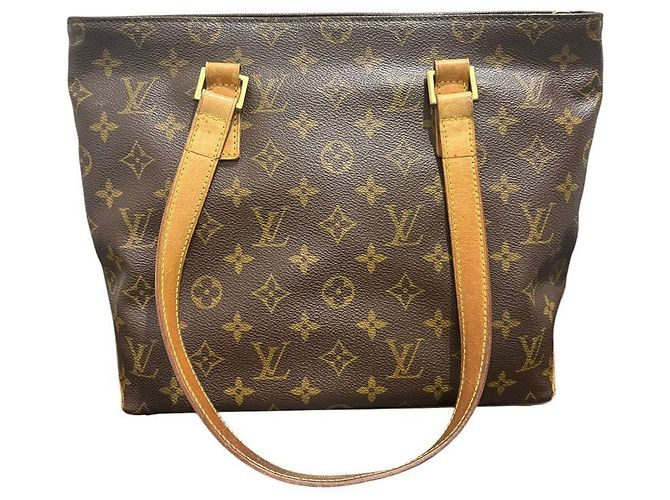 Borsa Cabas Piano Monogram Louis Vuitton Marrone - vista 2