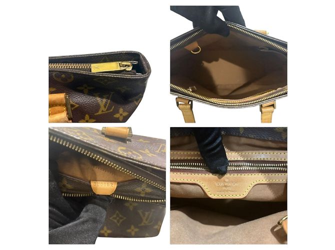 Borsa Cabas Piano Monogram Louis Vuitton Marrone - vista 8