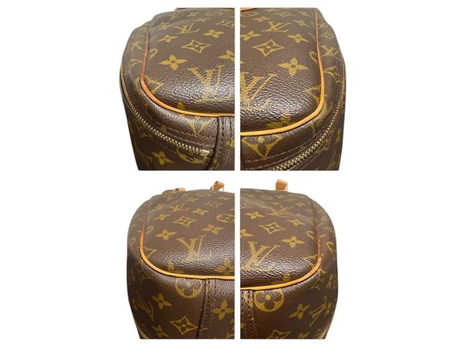 Sac à main Louis Vuitton Monogram Excursion Marron - vue 5