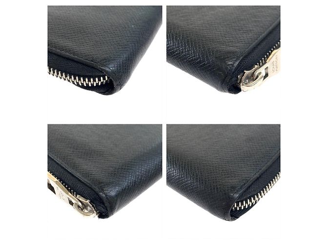 Louis Vuitton Zippy Wallet Vertical Nero - vista 3