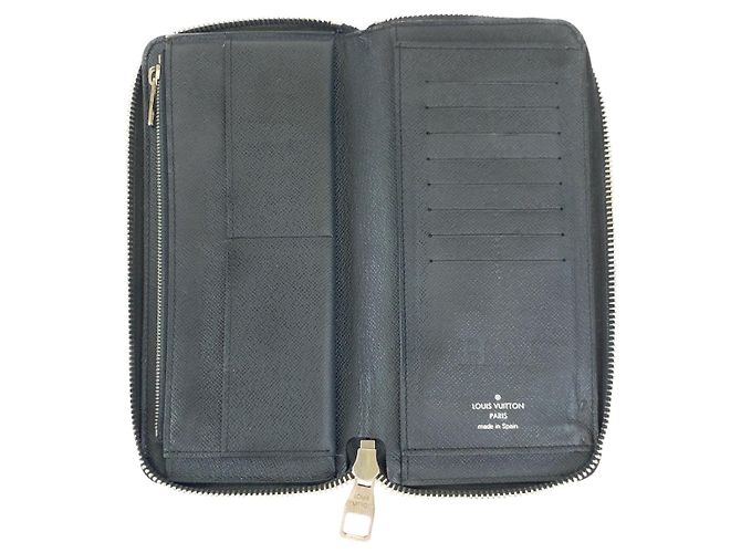 Louis Vuitton Zippy Wallet Vertical Nero - vista 5