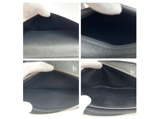 Louis Vuitton Zippy Wallet Vertical Nero - vista 6