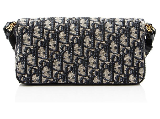 Autre Marque Bolso Dior Oblique 30 Montaigne D-Vine con cadena - VENTA FINAL Azul - vista 3