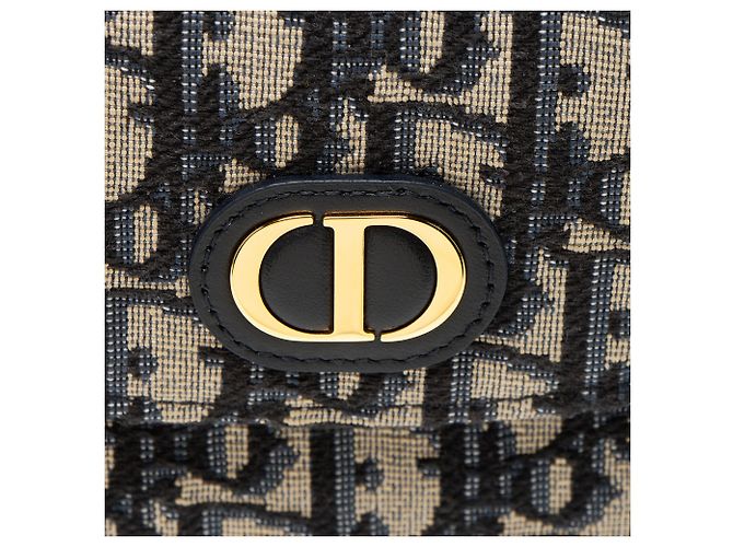 Autre Marque Bolso Dior Oblique 30 Montaigne D-Vine con cadena - VENTA FINAL Azul - vista 9