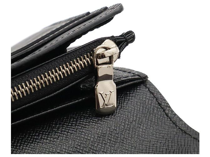 Louis Vuitton Portefeuille Sarah Long Wallet Nero - vista 5