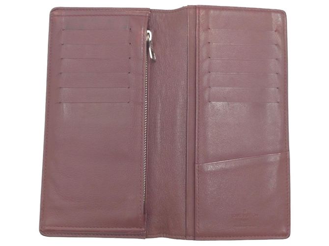 Louis Vuitton Portefeuille Brazza Marrone - vista 5