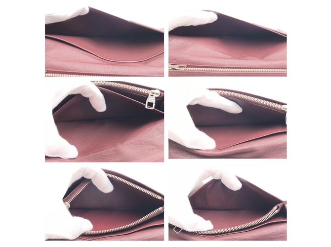 Louis Vuitton Portefeuille Brazza Marrone - vista 6