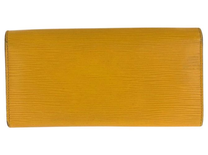 Louis Vuitton Portefeuille Emilie Long Wallet Giallo - vista 2