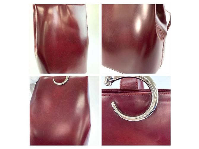 Borsa a tracolla Cartier Panther Marrone - vista 5