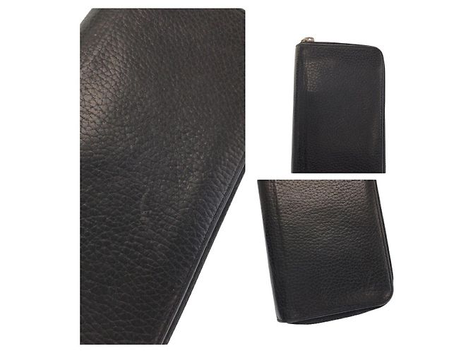 Louis Vuitton Zippy Wallet Vertical Nero - vista 5