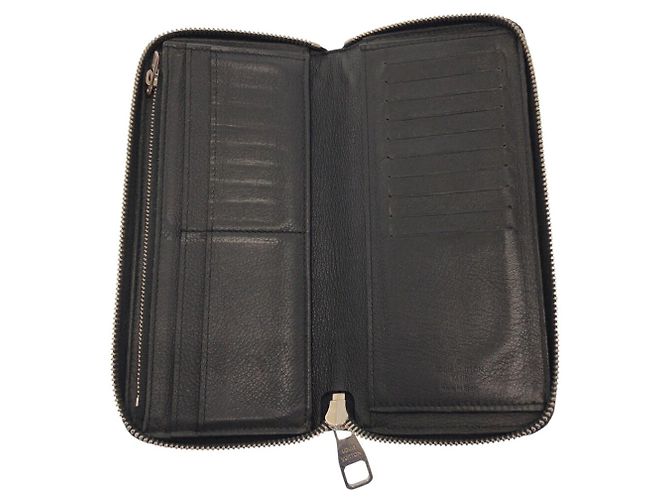 Louis Vuitton Zippy Wallet Vertical Nero - vista 6