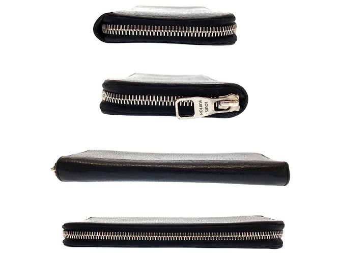 Louis Vuitton Zippy Wallet Vertical Nero - vista 8