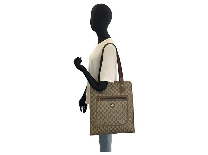 Gucci Vintage Shelley Line Tote Mehrfarben - Ansicht 6