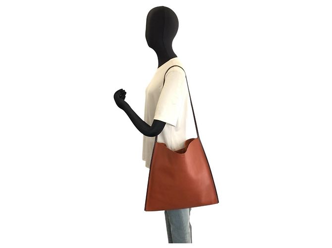 Jil Sander Schulter-Tote-Bag Braun - Ansicht 7