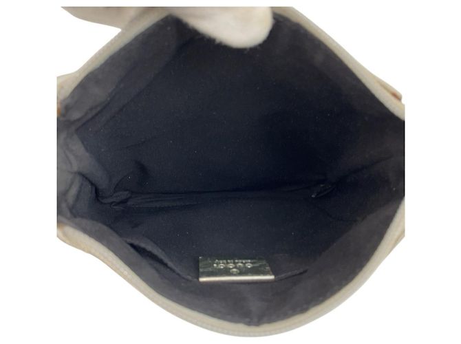 Borsa a tracolla Gucci Sherry Line GG Canvas Grigio - vista 10