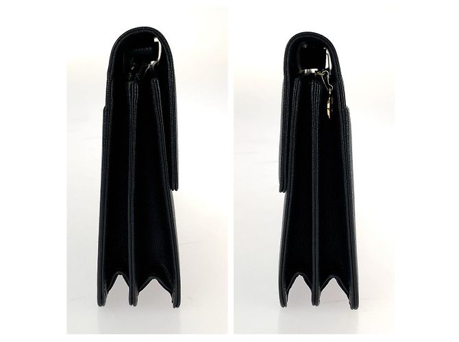 Autre Marque Clutch Yves Saint Laurent Nero - vista 7