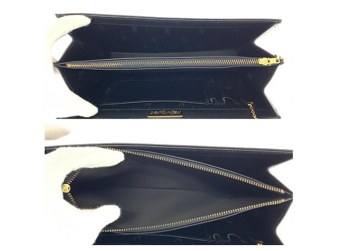 Autre Marque Clutch Yves Saint Laurent Nero - vista 8